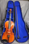 Karl Knilling Stradivarius Model Of 1732 No. 33230 Violin Hardshell Case & Bow. Fixed Price $114.99.