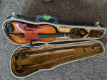 Karl Knilling Violin No. 27104 1/2" With Case. Fixed Price $100.00.