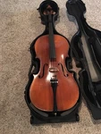 Cello, Reduced! Excellent Condition, Jacobus Hornsteiner Stradivarius Copy, Case. Fixed Price $2500.00.