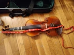 Vintage Scott Cao 2003 Violin, Two Bow Strings, Collapsible Shoulder Rest. Fixed Price $5000.00.