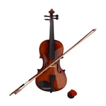 New 4/4 Acoustic Violin Case Bow Rosin Natural. Fixed Price $43.78.