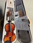 Glarry 3/4 Classic Solid Wood Violin Case Bow String Rosin Shoulder Rest. Fixed Price $53.18.