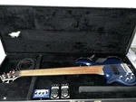 Left Hnaded Harmonia 6-STRING Fretless Electric Bass W/ Hard Case. Fixed Price $1250.00.