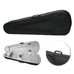 New Professional 4/4 Size Cloth Fluff Triangle Shape Silver Gray Violin Case. Fixed Price $27.98.