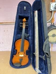 Palatino VN-350 1/2 Size Violin Outfit With Case And Bow. Fixed Price $99.00.