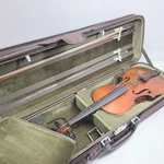 P578 Franz Sandner Violin Bow Shoulder Rest With Case Made Germany. Fixed Price $879.86.