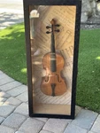 Violin Shadow Box Display JP0007. Fixed Price $50.00.
