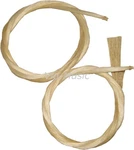 Natural Hanks Horse Mongolian For Violin Rehairing Bow 31-32" White. Fixed Price $24.99.