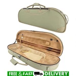 Violin Case 4/4 Green Oxford Hard Shell Box Durable Straps Handle Lightweight. Fixed Price $52.00.