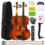 Fdt&enjoy SW01 4/4 Acoustic Violin Full Size Solidwood Beginner Kit. Fixed Price $154.99.