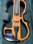 Kinglos Electronic Violin Flamed Maple Model: MWDS-1901 Professional. Fixed Price $299.99.