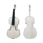Handmade Unfinished Violin 4/4 Flame Maple Back Spruce Top Professional Luthier. Fixed Price $149.00.