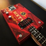 Smokin Guitars 3 String Electric Cigar Box. Fixed Price $380.00.
