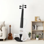 4/4 Full Size Beginner Silent Electric Violin Set - Case Bow White Headphones. Fixed Price $87.59.
