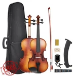 Vevor 4/4 Violin Fiddle Set For Adults Beginners Matte Brown. Fixed Price $104.90.