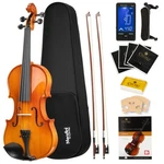 Violin 3/4 Size Beginner Acoustic Set Hard Case Bows Tuner Mendini Cecilio Hand. Fixed Price $259.99.