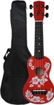 Rise By Sawtooth Beginner's Ukulele Pack With Picks, Red. Fixed Price $30.00.