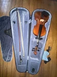 Skylark Model MV.007 Violin Case And Bow Vintage Student Instrument. Fixed Price $121.00.