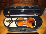 Violin John Juzek 4/4 Size Made Prague, Czechoslovakia. Fixed Price $1200.00.