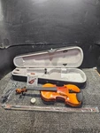 Glarry Natural Maple Wood Acoustic Violin Fiddle, Case Row Rosin. Fixed Price $69.25.
