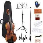 Adm Acoustic Violin For Kids Beginners, 4/4 Full Size Set Solid Wood Ebon. Fixed Price $489.99.