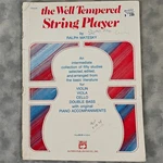 Vintage 1977 Well Tempered String Player Violin Etudes Book Ralph Matesky Alfred. Fixed Price $16.62.