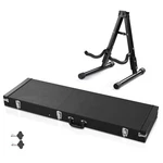 Yescom Electric Bass Guitar Hard Case Wooden Shell & Folding Stand. Fixed Price $119.90.