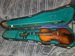 Carlo Robelli By Violmaster Model P-250 Size 3/4 Violin, Good Condition. Fixed Price $189.00.