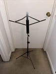 On-stage Stands SM7122BB Compact Folding Music With Bag New. Fixed Price $19.99.