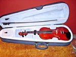 Lewis Stradivarius 3/4 Violin And Glasser Bow Case Nice Germany. Fixed Price $180.00.