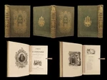 1846 Fables Of Jean De Fontaine French Literature Aesop Illustrated 24 Plates. Fixed Price $399.20.