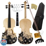 Aliyes Distinctive Artistic Violin Set Designed For Beginners/stu. Fixed Price $169.99.