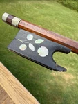 Antique Handmade Violin/fiddle Bow-mother Of Pearl INLAYS-28 1/2 Inch Length. Fixed Price $100.00.