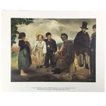 Manet Vintage Art Print 11X14 Nat. Gallery Washington Dc The Old Musician Violin. Fixed Price $14.99.