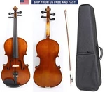 Acoustic Viola 16INCH Maple Spruce Top Ebony Fittings With Case,bow Solid Wood. Fixed Price $159.00.
