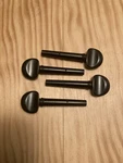 Set Of 4 Genuine Ebony Violin Pegs Pre-drilled Classic & Elegant. Fixed Price $14.86.