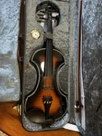 Rare Fender FV-3 Electric Violin (sunburst) With Hard Case 2 Bows Chin Rest. Fixed Price $999.99.