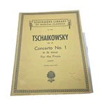 Vintage Schirmer Tschaikowsky Concerto 1 Bb Minor 2-PIANO Duo Score. Fixed Price $15.03.