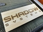 Shadow Systems Firearms Sign 12X5 Made Usa Twin Sided Collectors Edition. Fixed Price $8.99.