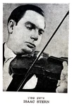 1959 Photo Isaac Stern Program Violin Concert Jewish Israel Hebrew Munch Judaica. Fixed Price $65.00.