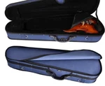 Adm 4/4 Full Size Violin Hard Case Triangular Shape Super Light Blue No Strap. Fixed Price $17.00.