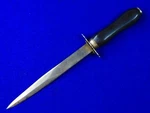 Antique Old 19 Century French France Or Italian Italy Silver Dagger Knife. Fixed Price $253.50.
