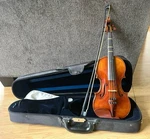 1/2 Size Carlo Lamberti Guarneri Violin. Fixed Price $450.00.