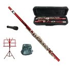 Merano 16 Hole Key Of Flute + Free Zippered Music Sheet Bag 2 Stands -. Fixed Price $139.99.
