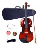 Glarry 4/4 3/4 1/2 1/4 Size Acoustic Violin With Case Bow Rosin For Beginner. Fixed Price $42.99.