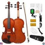 Phoenix 4/4 Full Size Violin Kit For Beginners With Bow, Strings, Case & More. Fixed Price $162.73.