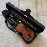 Franz Hoffman Acoustic Violin 4-STRING 4/4 Size With Case And Bow. Fixed Price $189.99.