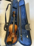 Glaesel 3/4 Violin Model Number B62 Case With Bow String Missing. Fixed Price $120.00.