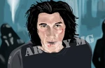 Disney Star Wars Ben Solo Kylo Ren High Quality Art Print 11X17. Fixed Price $15.00.