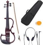 Cecilio Silent Electric Solid Wood Violin W/ Ebony Fittings, Kit. Fixed Price $66.99.